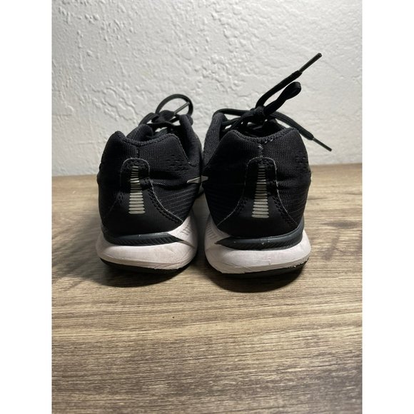 NIKE WOMENS ZOOM RUNNING LOW TOP PEGASUS 34 SIZE 6.5 LACES SNEAKER COLOR BLACK - Picture 4 of 6